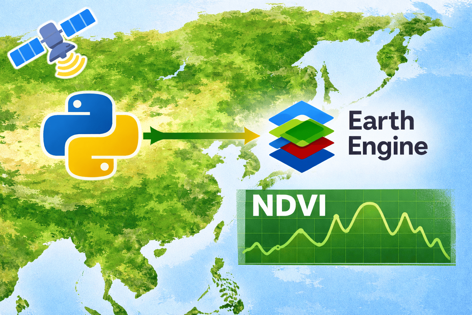Vegetation, land use and Google's Earth Engine API